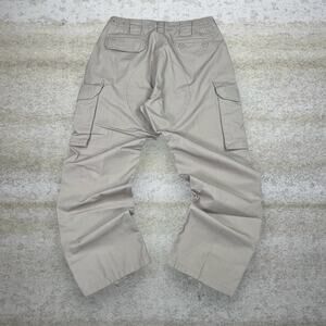 Vintage 90s LAPG Double Knees Tactical Pants 34x32 Baggy Fit Light Tan Cargos